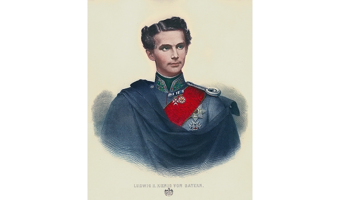 König Ludwig II. Portrait 