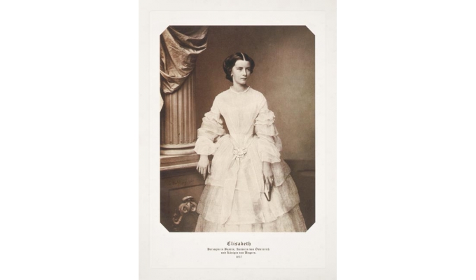 Elisabeth Herzogin in Bayern Kaiserin von Österreich 1857