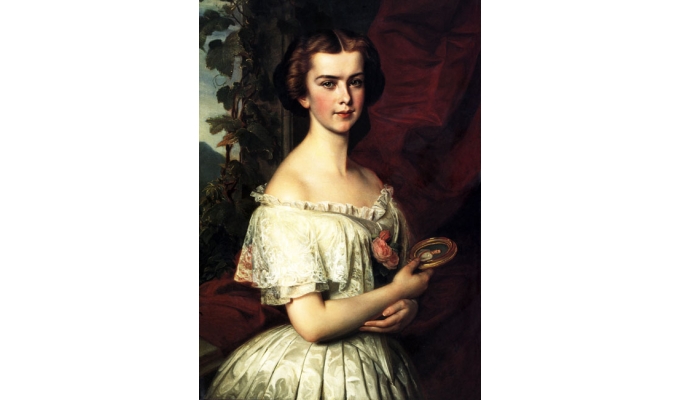 Elisabeth als Braut 