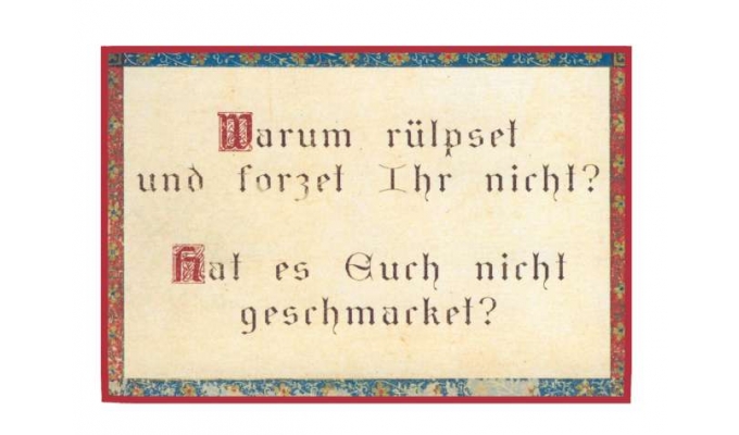 Warum ruelpset und forzet ihr nicht