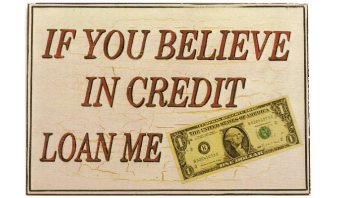 If you believe in credit