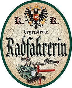 Radfahrerin +