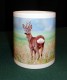 Häferl/Tasse Wildmotiv "Rehbock"