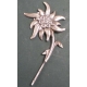 hat pin - edelweiss small