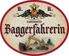 Baggerfahrerin +