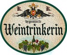 Weintrinkerin +