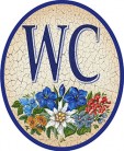 WC Blumen +