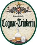 Cognac-Trinkerin +