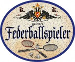 Federballspieler +