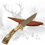 Jagdmesser mit Hirschgravur