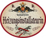 Heizungsinstallateurin +