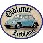 Oldtimer Liebhaber Käfer blau +
