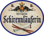 Schirennläuferin +