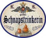 Schnapstrinkerin +